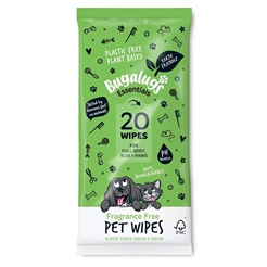 Bugalugs Essentials Rejseservietter Til Hund & Kat 20 Stk
